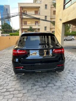 MERCEDES GLC300 4MATIC AMG-LINE 2017 BLACK ON BLACK full