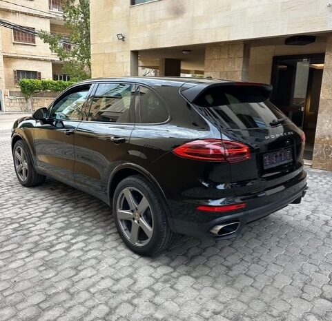 PORSCHE CAYENNE PLATINUM EDITION 2017 BLACK ON BLACK full