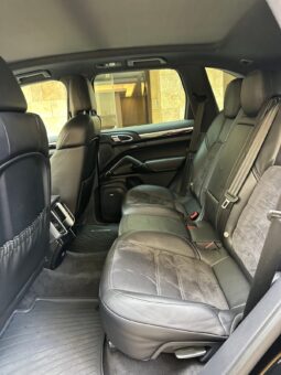 PORSCHE CAYENNE PLATINUM EDITION 2017 BLACK ON BLACK full
