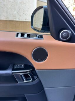 RANGE ROVER SPORT V6 AUTOBIOGRAPHY 2018 WHITE ON BLACK & BASKET full