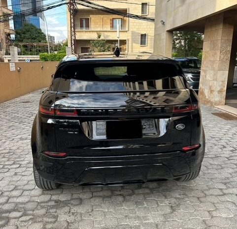 RANGE ROVER EVOQUE P 250 2020 BLACK ON BLACK full