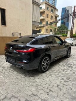 BMW X4 X-DRIVE 3.0i M-PACKAGE 2021 DARK BLUE ON RED full