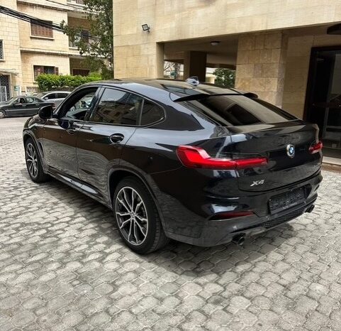 BMW X4 X-DRIVE 3.0i M-PACKAGE 2021 DARK BLUE ON RED full