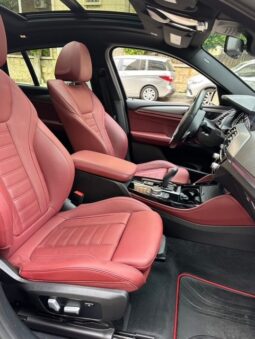 BMW X4 X-DRIVE 3.0i M-PACKAGE 2021 DARK BLUE ON RED full