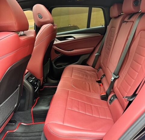BMW X4 X-DRIVE 3.0i M-PACKAGE 2021 DARK BLUE ON RED full