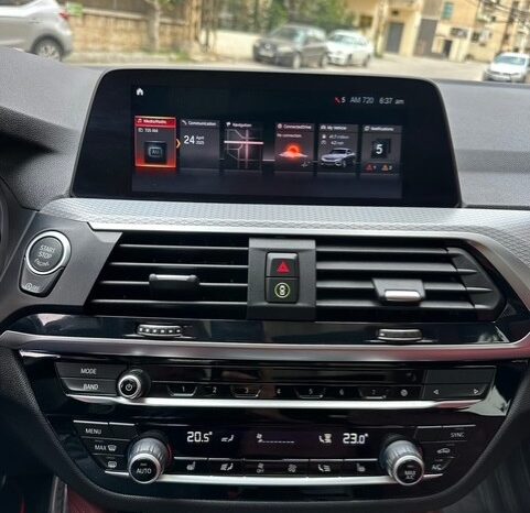 BMW X4 X-DRIVE 3.0i M-PACKAGE 2021 DARK BLUE ON RED full