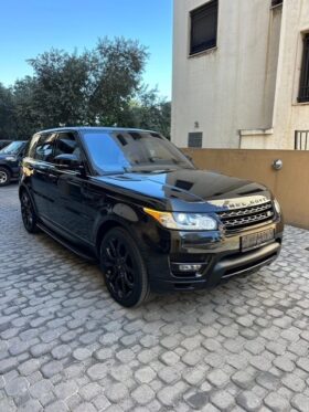 RANGE ROVER SPORT V8 SUPERCHARGED 2017 BLACK ON BLACK