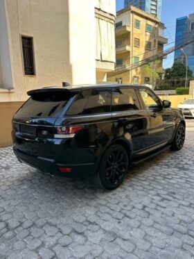 RANGE ROVER SPORT V8 SUPERCHARGED 2017 BLACK ON BLACK