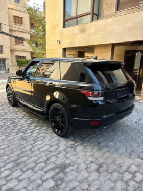 RANGE ROVER SPORT V8 SUPERCHARGED 2017 BLACK ON BLACK