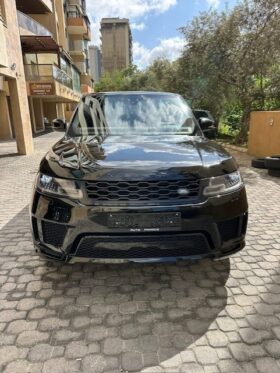 RANGE ROVER SPORT V8 SUPERCHARGED 2019 BLACK ON BLACK