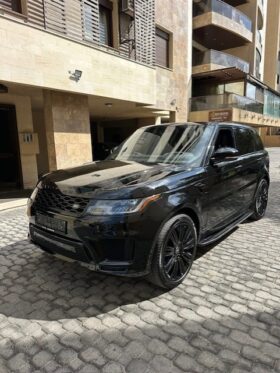 RANGE ROVER SPORT V8 SUPERCHARGED 2019 BLACK ON BLACK