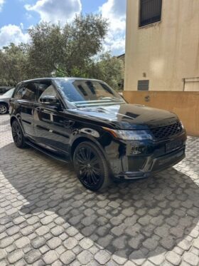 RANGE ROVER SPORT V8 SUPERCHARGED 2019 BLACK ON BLACK