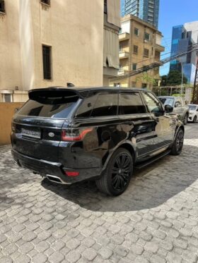 RANGE ROVER SPORT V8 SUPERCHARGED 2019 BLACK ON BLACK