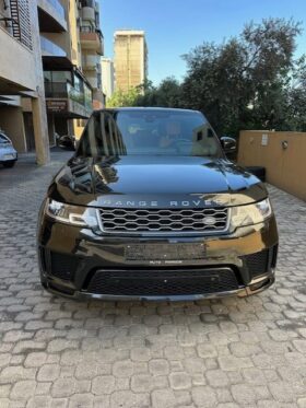 RANGE ROVER SPORT V8 SUPERCHARGED 2018 BLACK ON BASKET