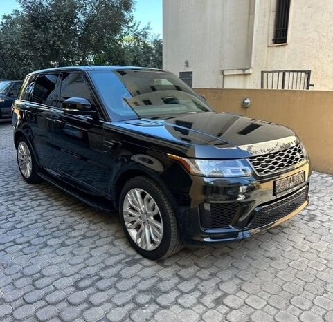 RANGE ROVER SPORT V8 SUPERCHARGED 2018 BLACK ON BASKET full