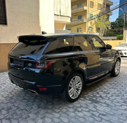 RANGE ROVER SPORT V8 SUPERCHARGED 2018 BLACK ON BASKET full