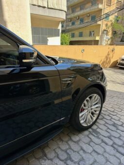 RANGE ROVER SPORT V8 SUPERCHARGED 2018 BLACK ON BASKET full