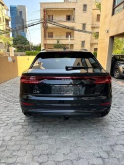 AUDI Q8 S-LINE QUATTRO 2019 BLACK ON BASKET full