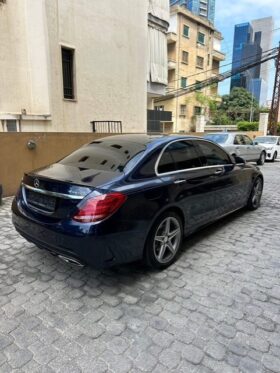 MERCEDES C300 AMG-LINE 4MATIC 2017 DARK BLUE ON BLACK