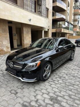 MERCEDES C300 AMG-LINE 4MATIC 2016 BLACK ON BLACK