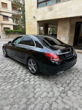 MERCEDES C300 AMG-LINE 4MATIC 2016 BLACK ON BLACK