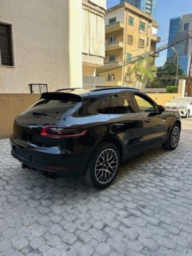 PORSCHE MACAN S 2017 BLACK ON RED