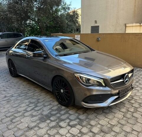 MERCEDES CLA 250 MOTORSPORT EDITION 2017 GRAY ON BLACK full