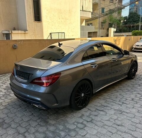 MERCEDES CLA 250 MOTORSPORT EDITION 2017 GRAY ON BLACK full