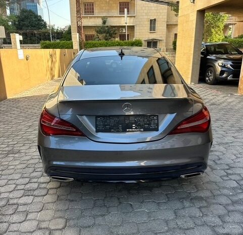 MERCEDES CLA 250 MOTORSPORT EDITION 2017 GRAY ON BLACK full