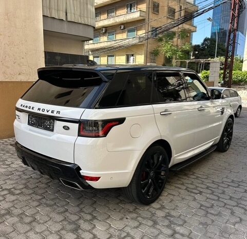 RANGE ROVER SPORT HST 2019 WHITE ON BLACK full