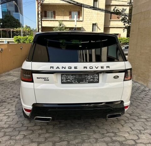 RANGE ROVER SPORT HST 2019 WHITE ON BLACK full