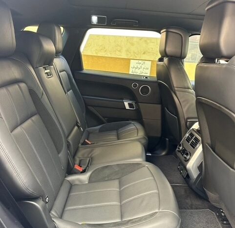 RANGE ROVER SPORT HST 2019 WHITE ON BLACK full