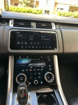 RANGE ROVER SPORT HST 2019 WHITE ON BLACK full