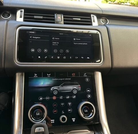 RANGE ROVER SPORT HST 2019 WHITE ON BLACK full