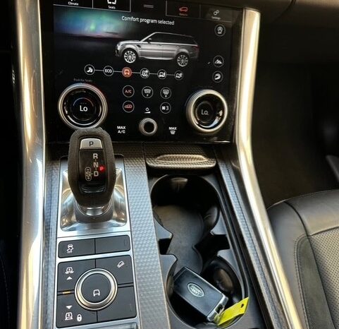 RANGE ROVER SPORT HST 2019 WHITE ON BLACK full
