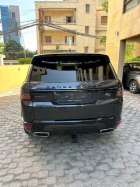 RANGE ROVER SPORT V6 DYNAMIC 2018 DARK GRAY ON RED & BLACK