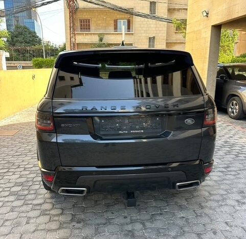 RANGE ROVER SPORT V6 DYNAMIC 2018 DARK GRAY ON RED & BLACK full