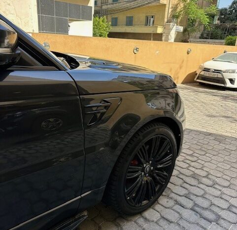 RANGE ROVER SPORT V6 DYNAMIC 2018 DARK GRAY ON RED & BLACK full
