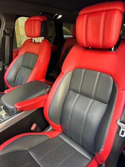 RANGE ROVER SPORT V6 DYNAMIC 2018 DARK GRAY ON RED & BLACK full