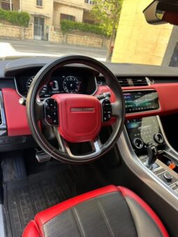 RANGE ROVER SPORT V6 DYNAMIC 2018 DARK GRAY ON RED & BLACK full