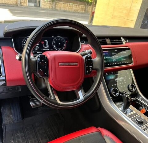 RANGE ROVER SPORT V6 DYNAMIC 2018 DARK GRAY ON RED & BLACK full