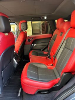 RANGE ROVER SPORT V6 DYNAMIC 2018 DARK GRAY ON RED & BLACK full