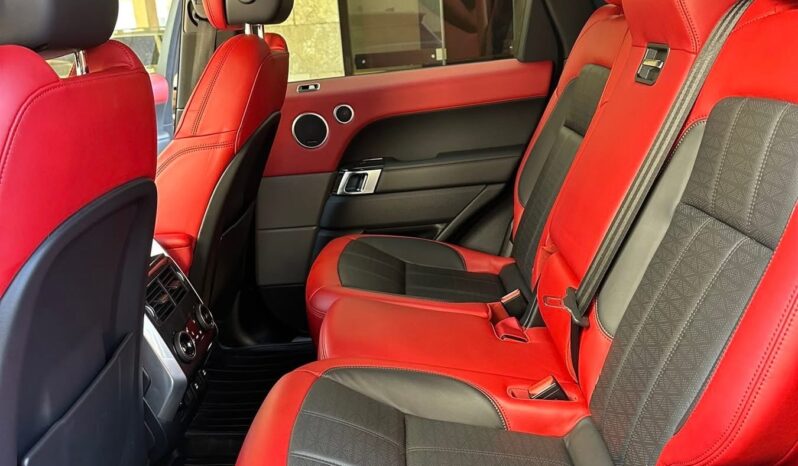 RANGE ROVER SPORT V6 DYNAMIC 2018 DARK GRAY ON RED & BLACK full