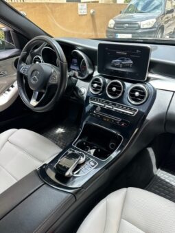 MERCEDES C 300 AMG-LINE 4MATIC 2017 BLACK ON TAN full