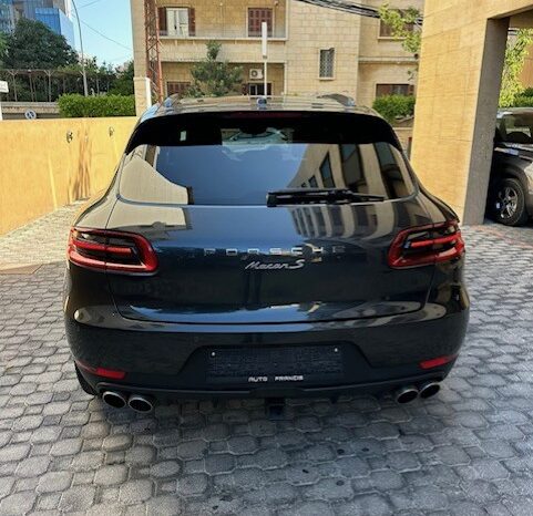 PORSCHE MACAN S 2017 DARK GRAY ON BLACK full