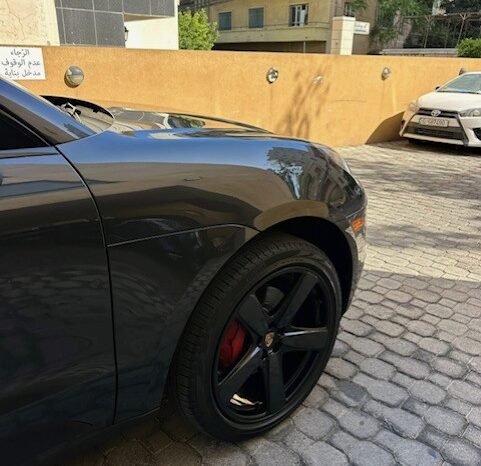 PORSCHE MACAN S 2017 DARK GRAY ON BLACK full