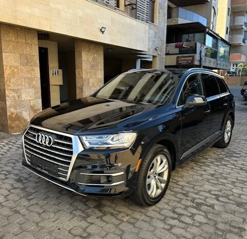AUDI Q7 QUATTRO PREMIUM PLUS 2017 DARK BLUE ON BROWN full