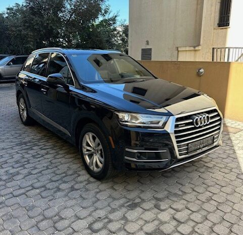 AUDI Q7 QUATTRO PREMIUM PLUS 2017 DARK BLUE ON BROWN full