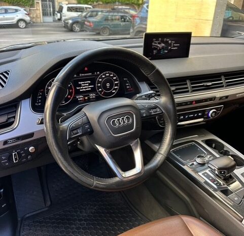 AUDI Q7 QUATTRO PREMIUM PLUS 2017 DARK BLUE ON BROWN full