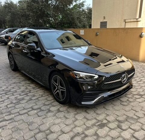 MERCEDES C300 AMG-LINE 4MATIC NP 2022 BLACK ON BLACK full